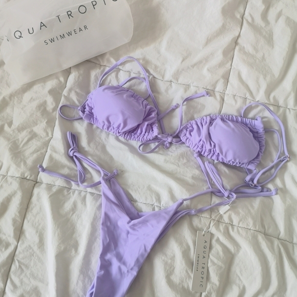 Aqua tropic Lavender Maldives Set size M - Picture 3 of 8